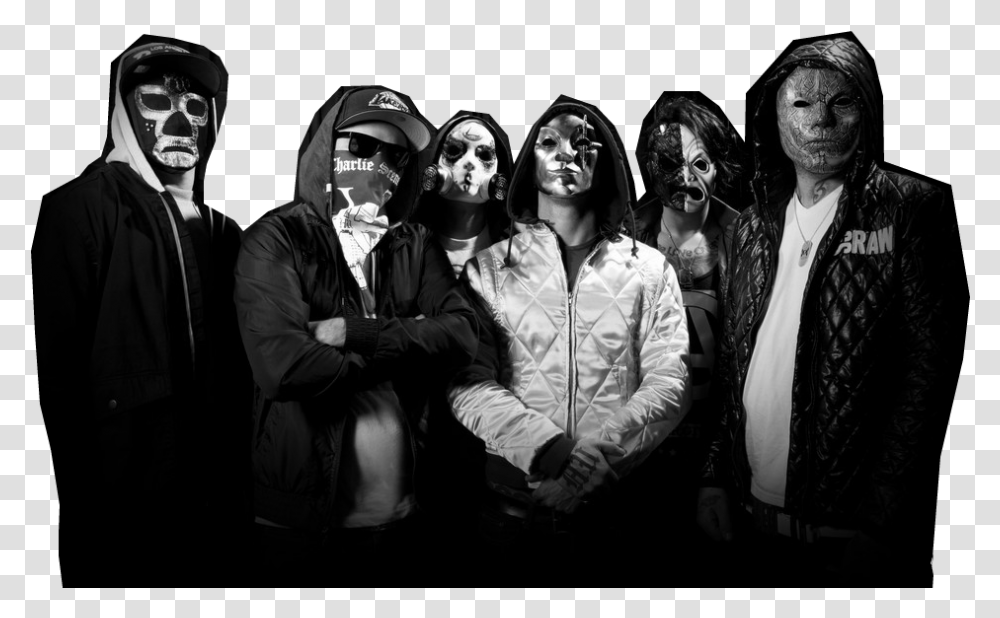 Hollywood Undead, Helmet, Performer, Person Transparent Png