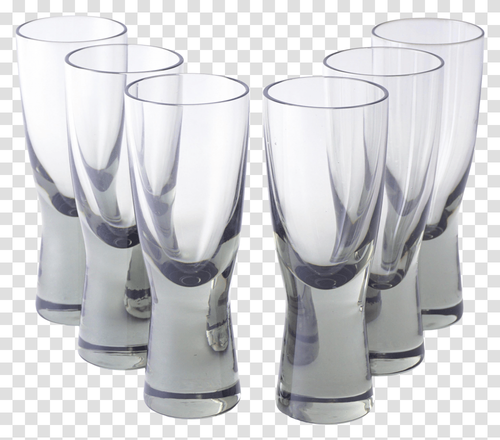 Holmegaard Small Smoked Hand Blown Shot Glasses Pint Glass Transparent Png