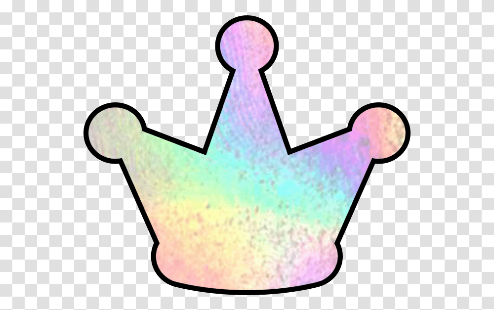 Holo Crown Freetoedit Clipart Holographic Crown, Triangle, Star Symbol, Axe, Tool Transparent Png