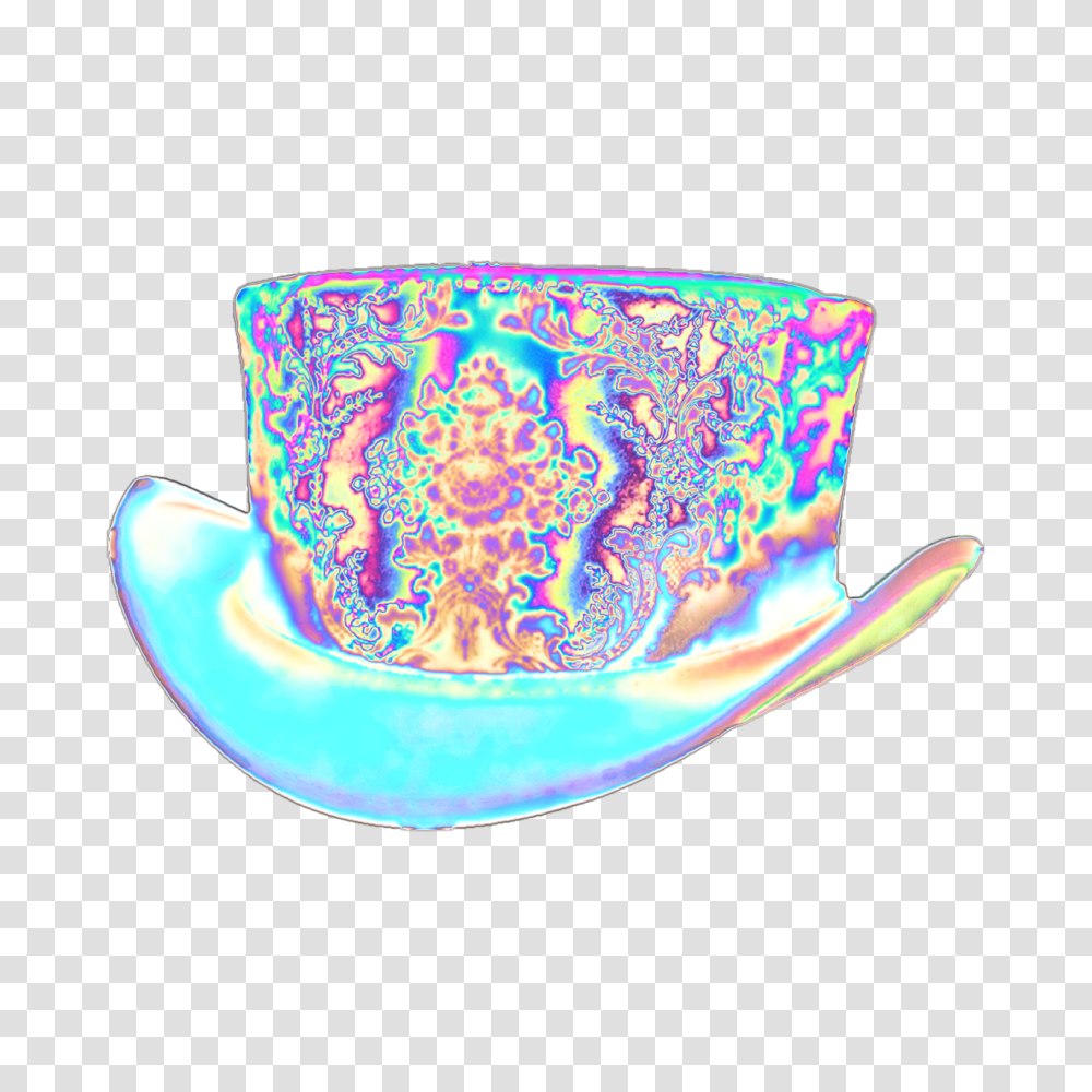 Holo Holographic Vaporwave Aesthetic Tumblr Pictures, Saucer, Pottery, Porcelain Transparent Png