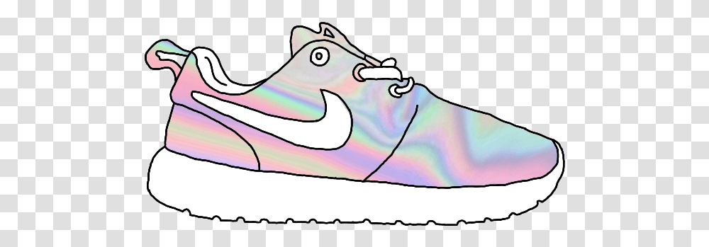 Holo Nike Shoes Trainers Runners Tick Check Sneakers, Animal, Outdoors, Sea Life, Footwear Transparent Png
