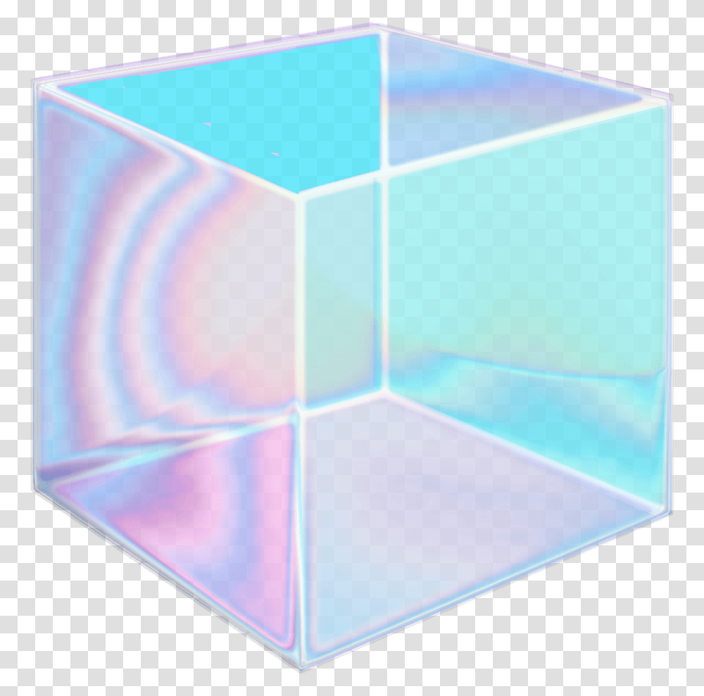 Hologram Clipart Holographic Cube, Plastic, Porcelain, Pottery, Crystal Transparent Png