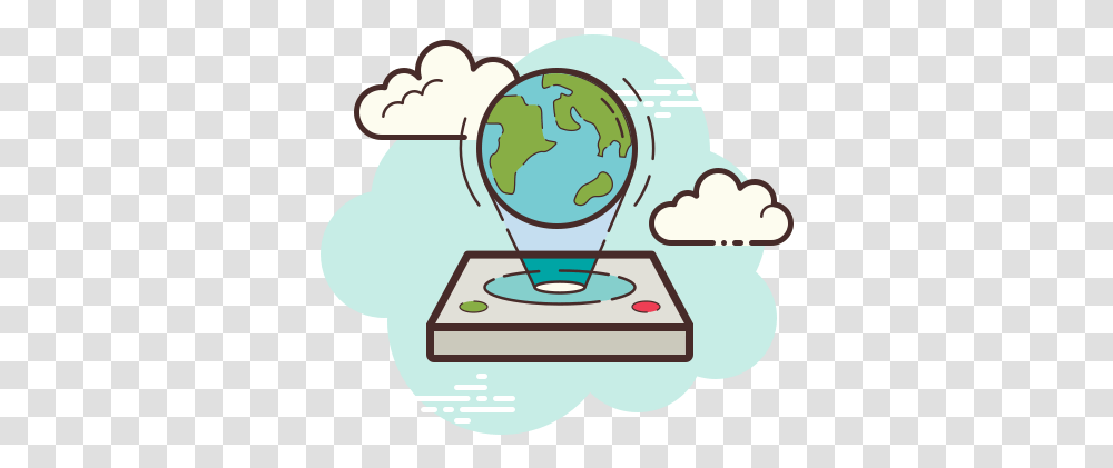 Hologram Icon Google Classroom Icon Aesthetic, Astronomy, Outer Space, Universe, Planet Transparent Png