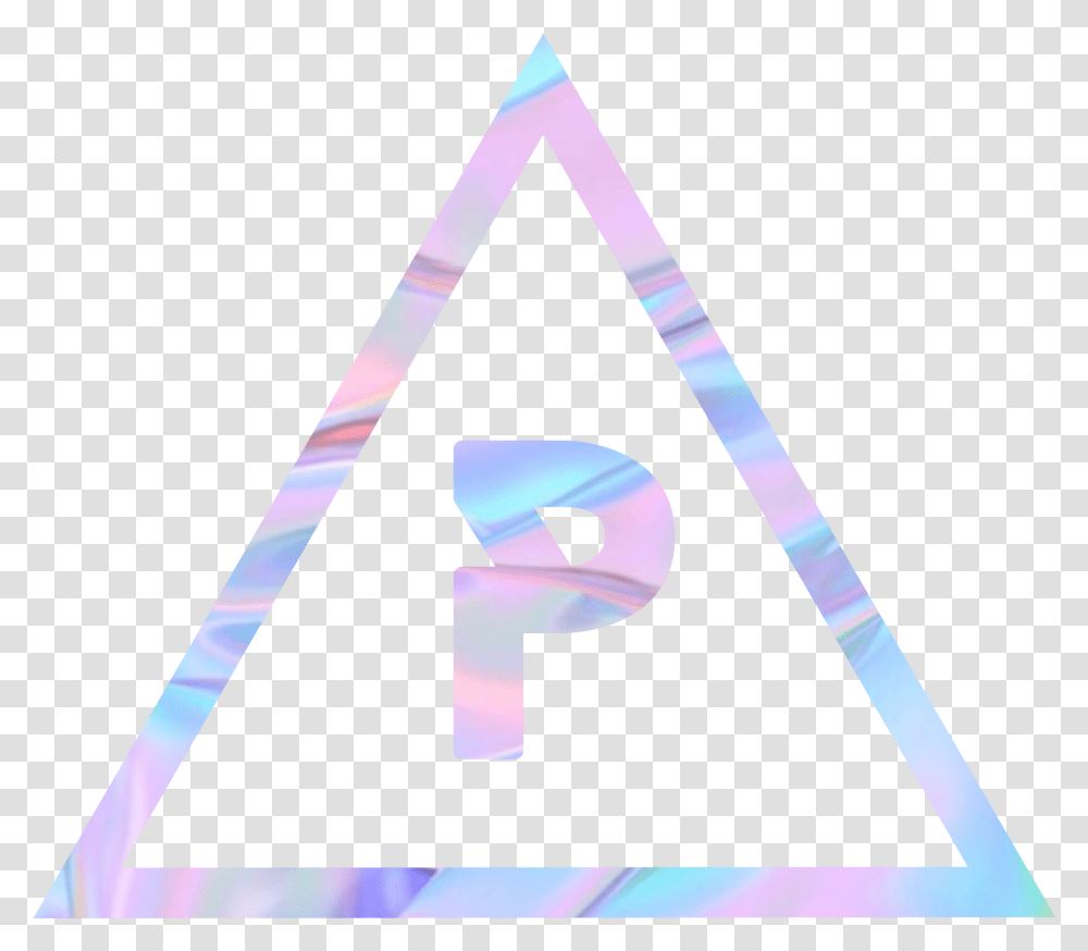 Hologram, Triangle, Sign, Road Sign Transparent Png