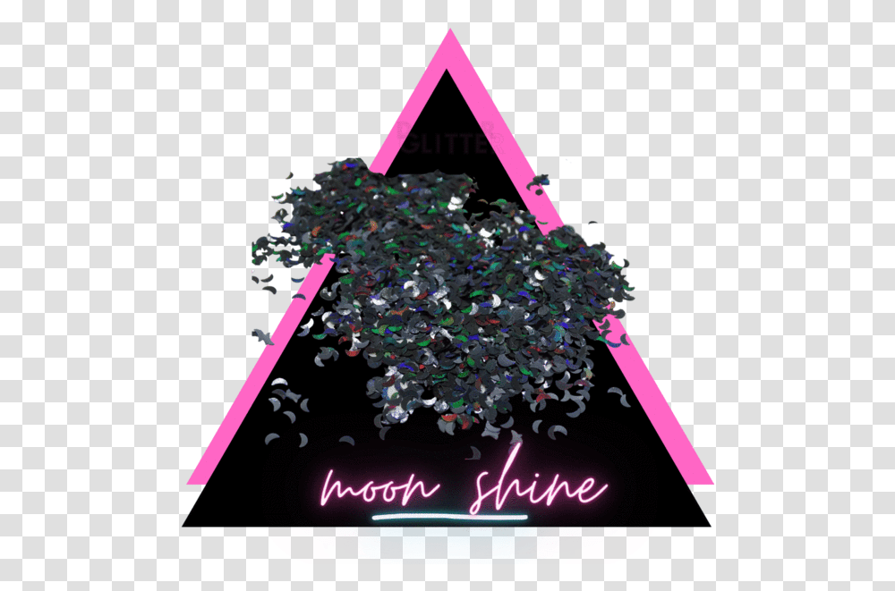 Holographic Gltter Dot, Light, Triangle, Paper, Confetti Transparent Png