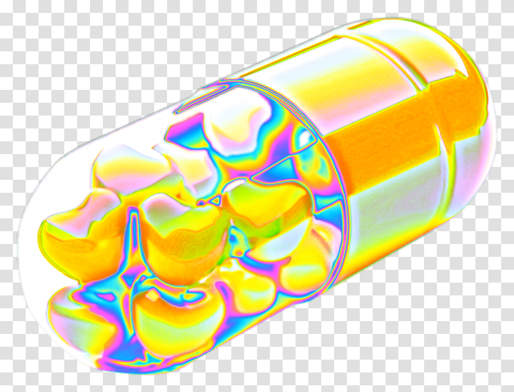 Holographic Pills Transparent Png