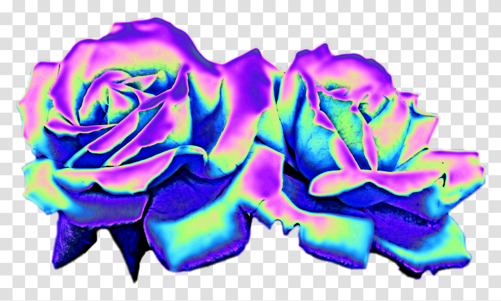 Holographic Roses Transparent Png
