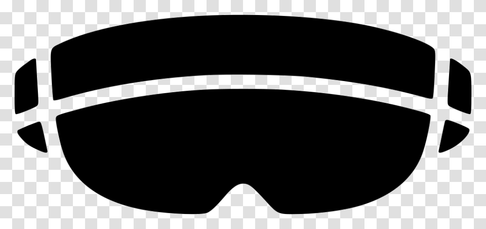 Hololens Augmented Reality Goggles Icon, Sunglasses, Accessories, Accessory, Mustache Transparent Png