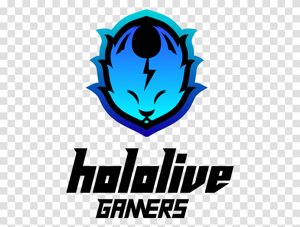 Hololive Hololive Gamers Logo, Symbol, Emblem, Trademark Transparent Png