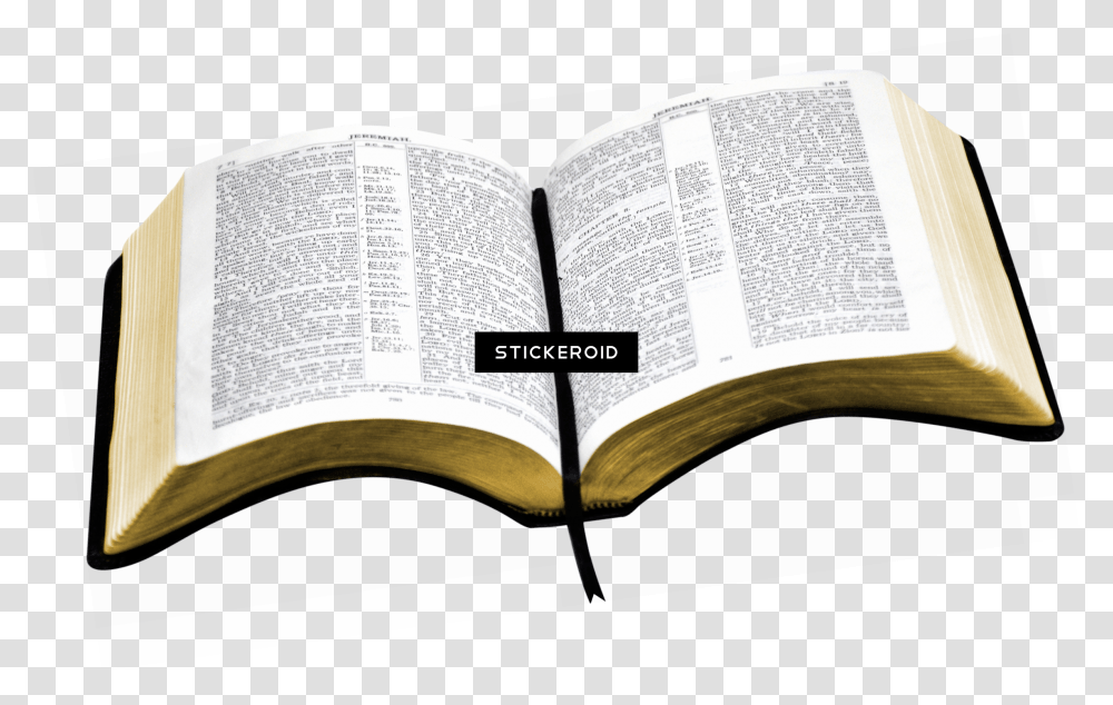 Holy Bible, Book, Page, Novel Transparent Png