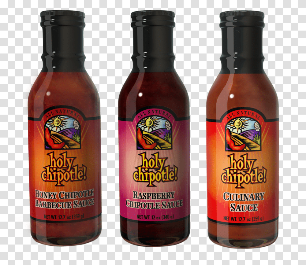 Holy Chipotle Gourmet Sauces Hot Sauce, Beer, Alcohol, Beverage, Label Transparent Png