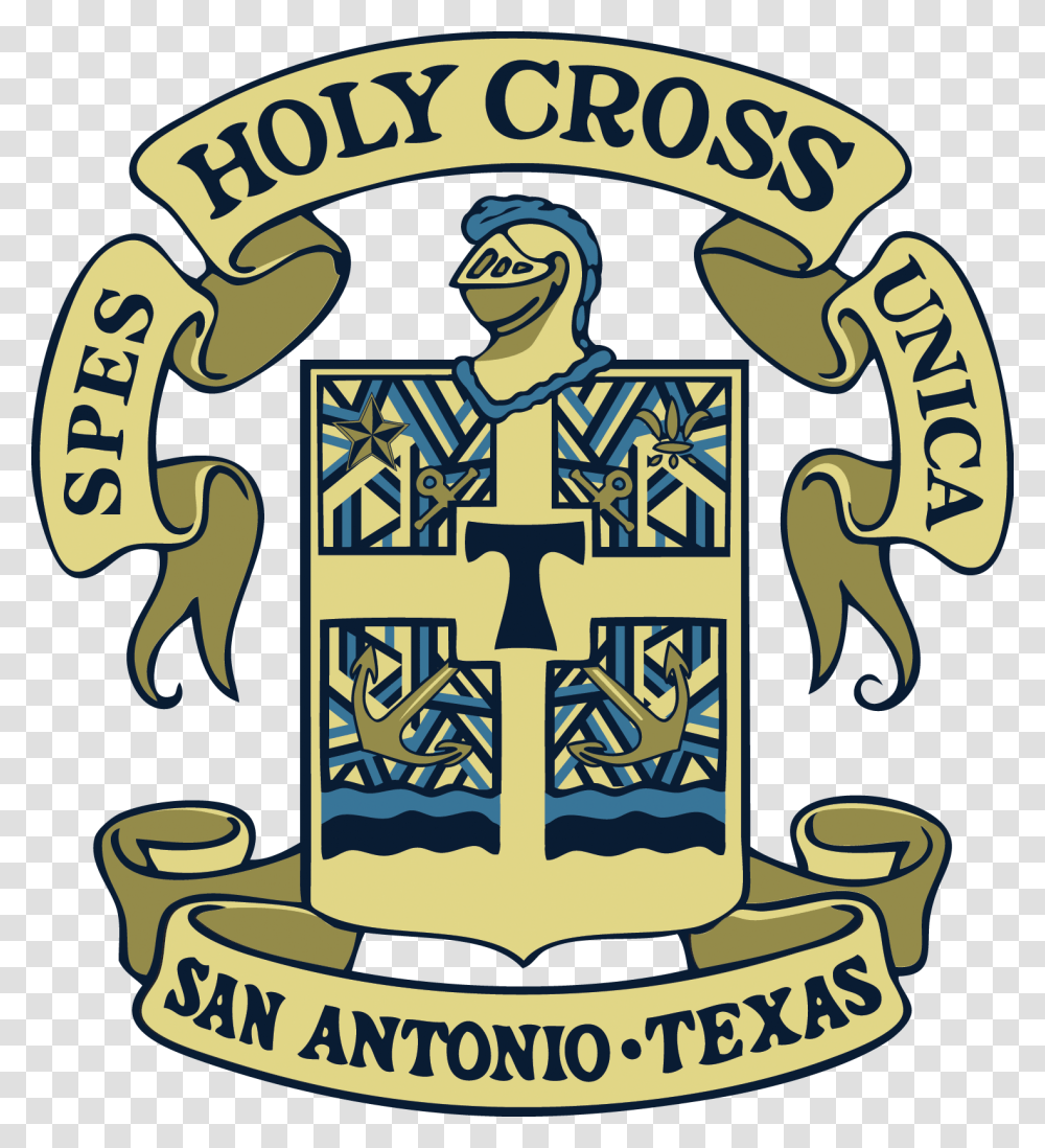Holy Cross High School San Antonio Tx, Logo, Trademark, Emblem Transparent Png