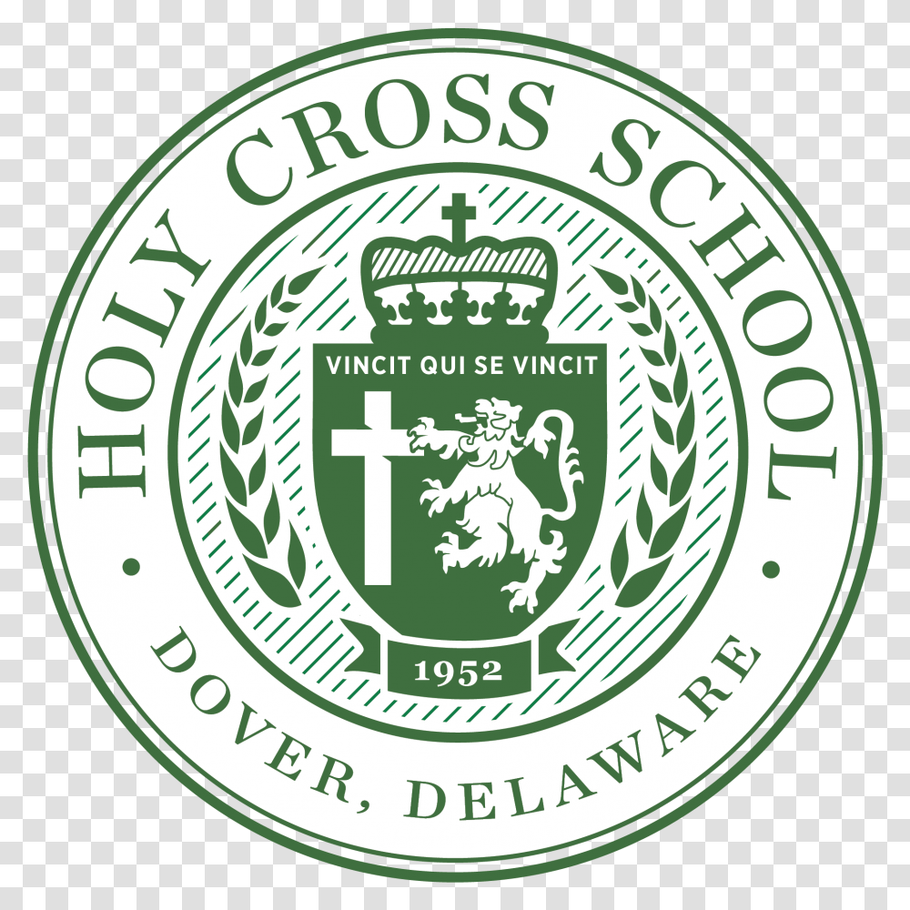 Holy Cross School Dover De, Logo, Trademark, Badge Transparent Png