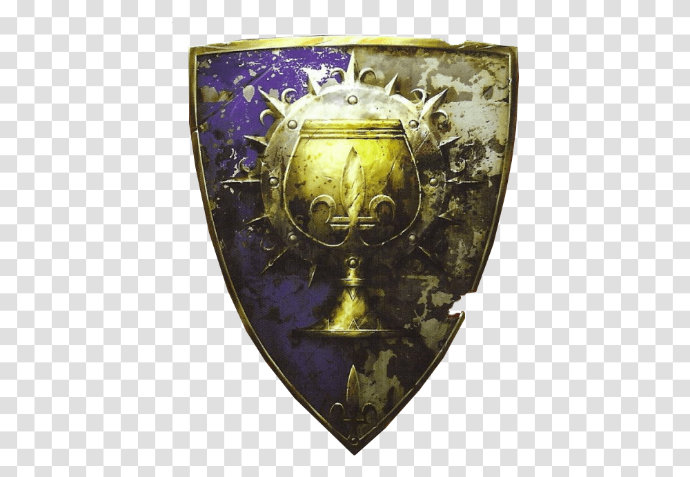 Holy Grail Holy Grail Bretonnia Grail, Shield, Armor, Painting Transparent Png