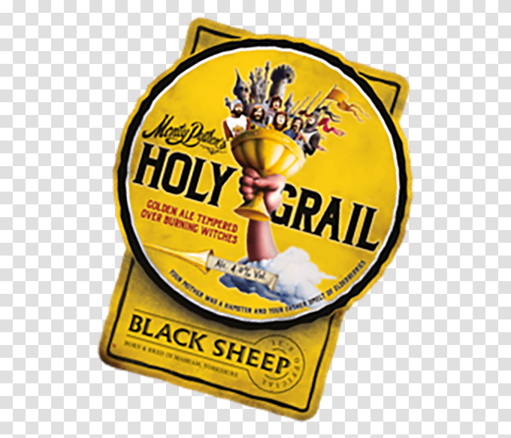 Holy Grail Python And The Holy Grail, Label, Person, Paper Transparent Png