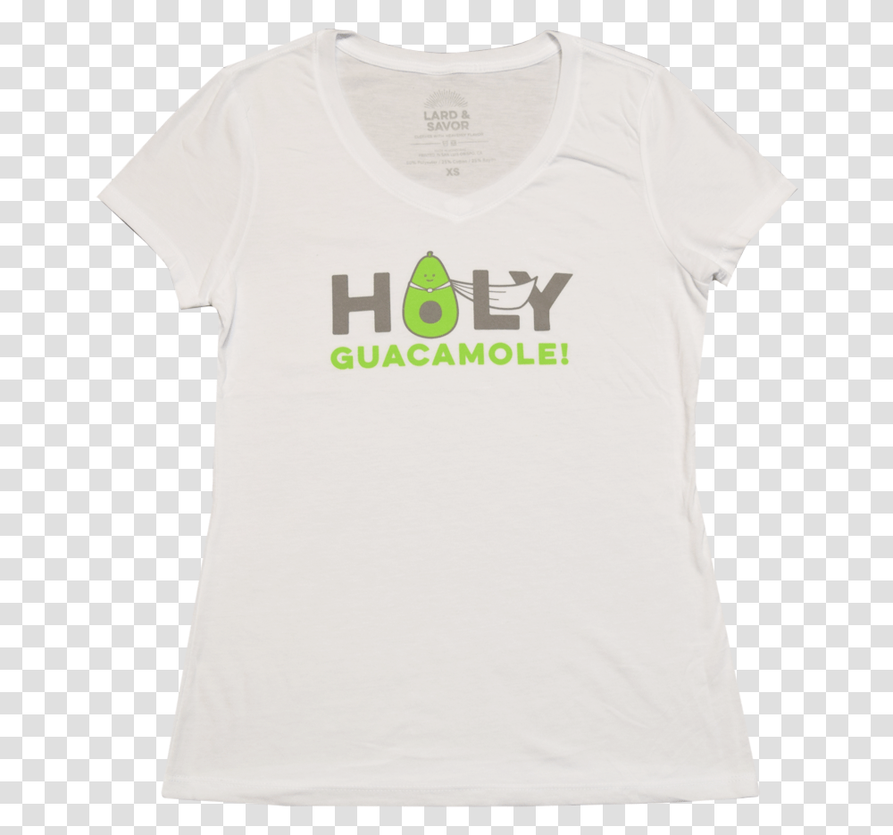 Holy Guacamole Ladies Tee, Apparel, T-Shirt Transparent Png