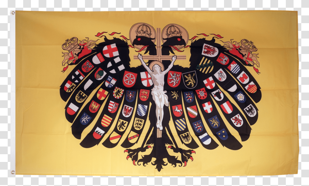 Holy Roman Empire Double Headed Eagle Flag Eagle Holy Roman Empire Flag, Poster, Advertisement, Leisure Activities Transparent Png