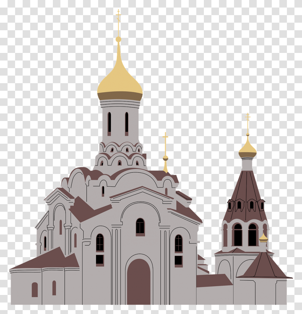 Holy Trinity Cathedral Of Tbilisi Icon, Architecture, Building, Tower, Spire Transparent Png