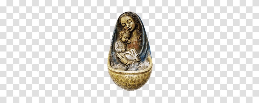 Holy Water Container Religion, Statue, Sculpture Transparent Png