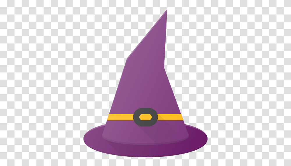 Holyday Halloween Witch Hat Magic Free Icon Of Halloween Witch Hat Purple, Clothing, Apparel Transparent Png