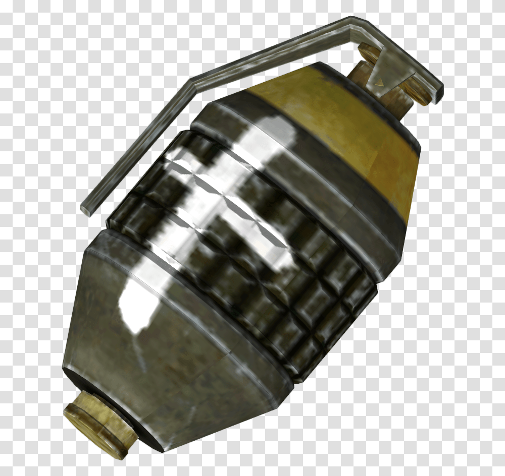 Holygrenadefnv Fallout New Vegas Grenade, Bomb, Weapon, Weaponry, Wristwatch Transparent Png