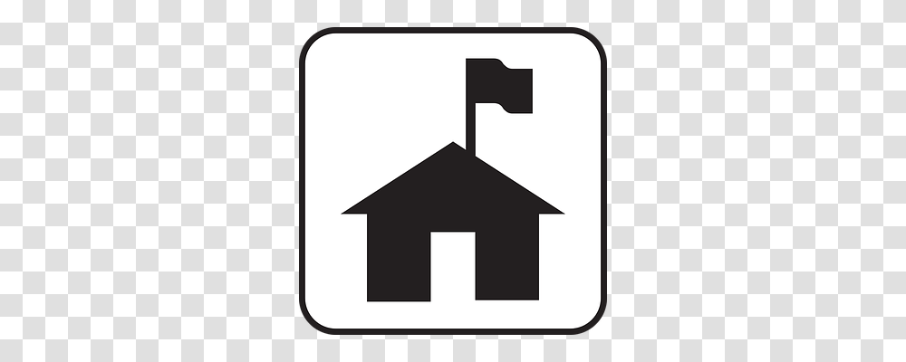 Home Symbol, Sign, Road Sign, Hanger Transparent Png