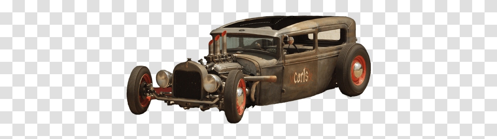 Home A Collision Of Car Culture And Live Music Radio Carls Rat Rod, Vehicle, Transportation, Automobile, Antique Car Transparent Png