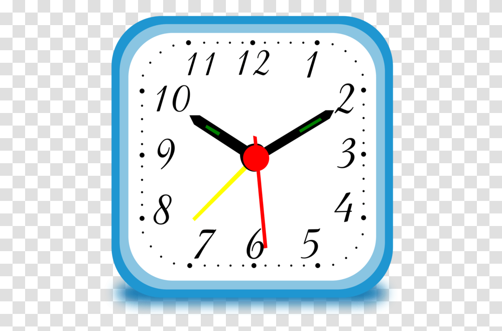 Home Accessoriesalarm Clockclock Square Shaped Objects Clipart, Analog Clock Transparent Png