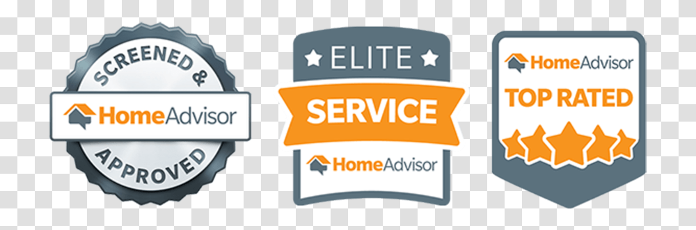 Home Advisor Badges Row Home Advisor Elite Service Badge, Label, Food, Plant Transparent Png