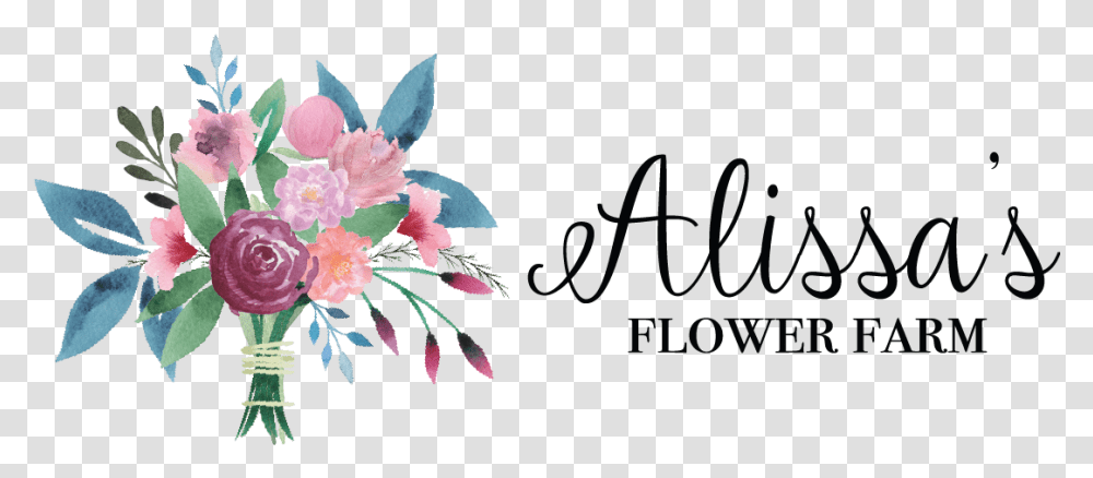 Home Alissa's Flower Farm Flower Farm Logo Design, Plant, Blossom, Floral Design, Pattern Transparent Png