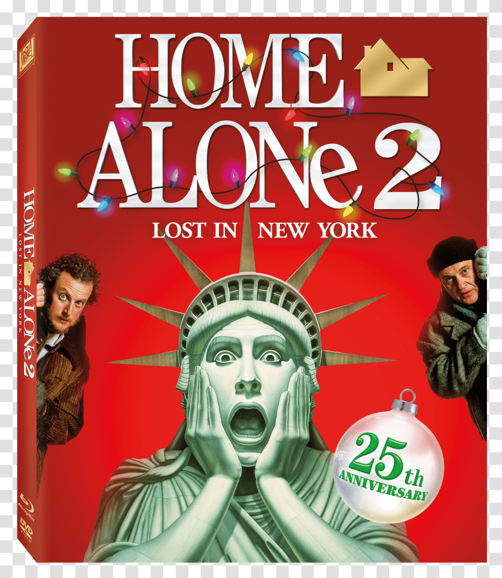 Home Alone 2 Blu Ray, Advertisement, Poster, Person, Human Transparent Png