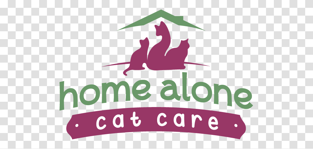 Home Alone Cat Care, Label, Logo Transparent Png