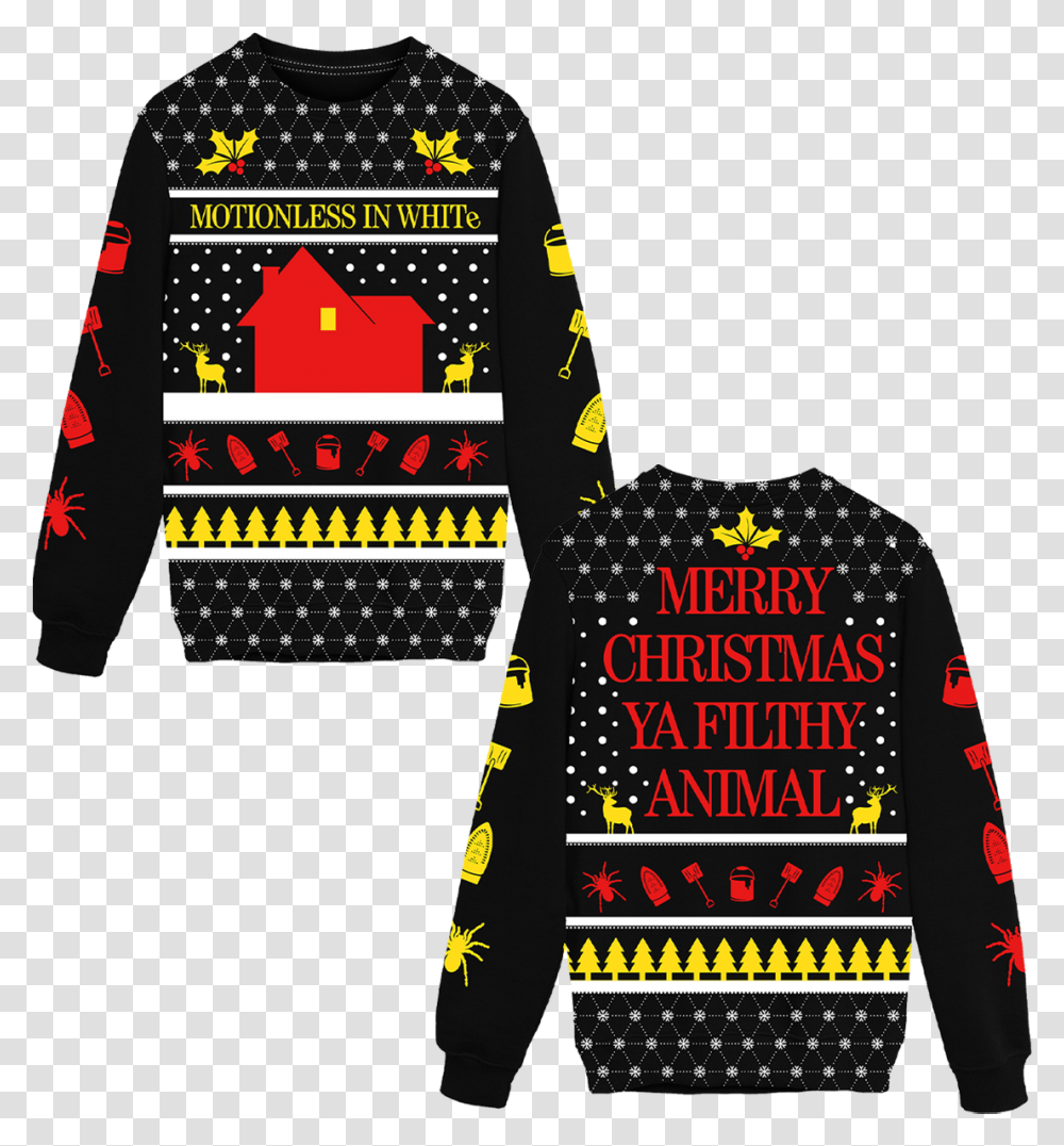 Home Alone Knit Sweater Motionless In White Christmas Sweater, Clothing, Apparel, Text, Long Sleeve Transparent Png