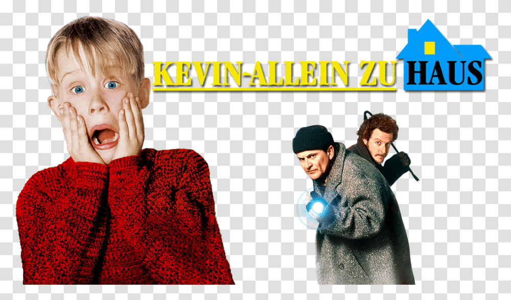 Home Alone, Person, Poster, Advertisement Transparent Png