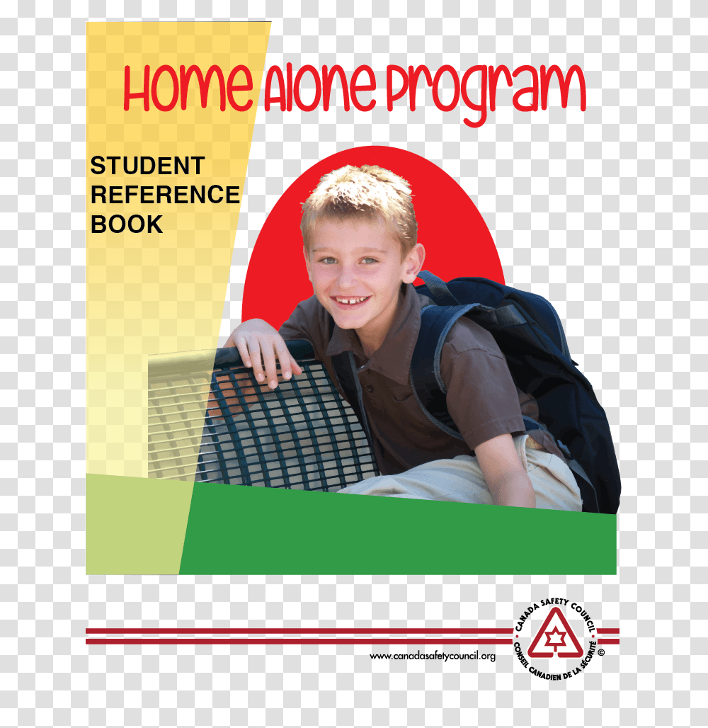 Home Alone Student Reference Books Canada Safety Council, Poster, Advertisement, Flyer, Paper Transparent Png