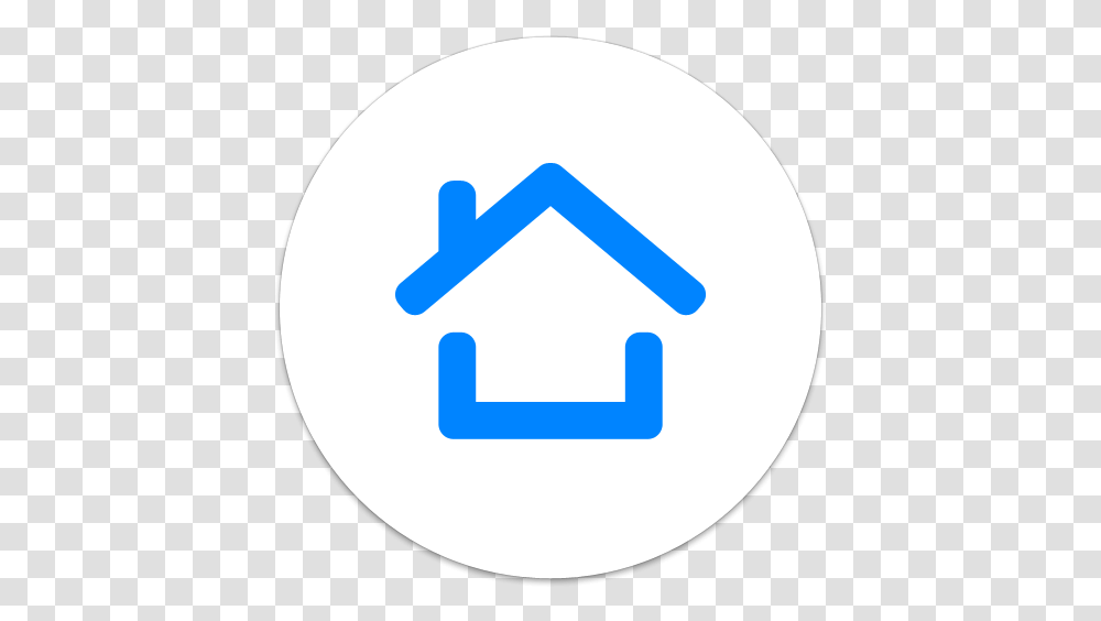 Home Android App Icon Facebook, Symbol, Text, Recycling Symbol, Logo Transparent Png