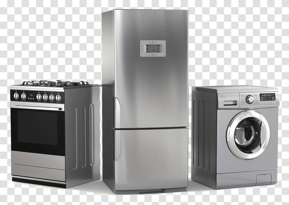 Home Appliances Images Large Appliances, Refrigerator, Washer, Dryer Transparent Png