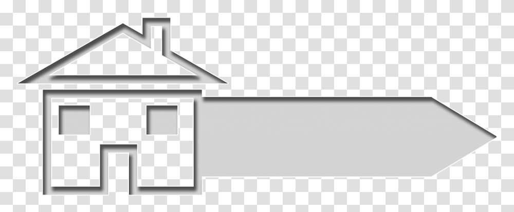 Home Arrow, Building, Housing, People Transparent Png