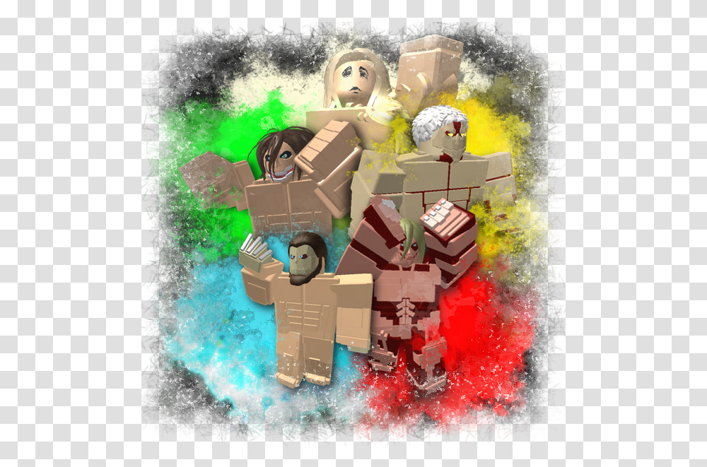 Home Attack Attack On Titan Universe Roblox, Graphics, Art, Meal, Collage Transparent Png