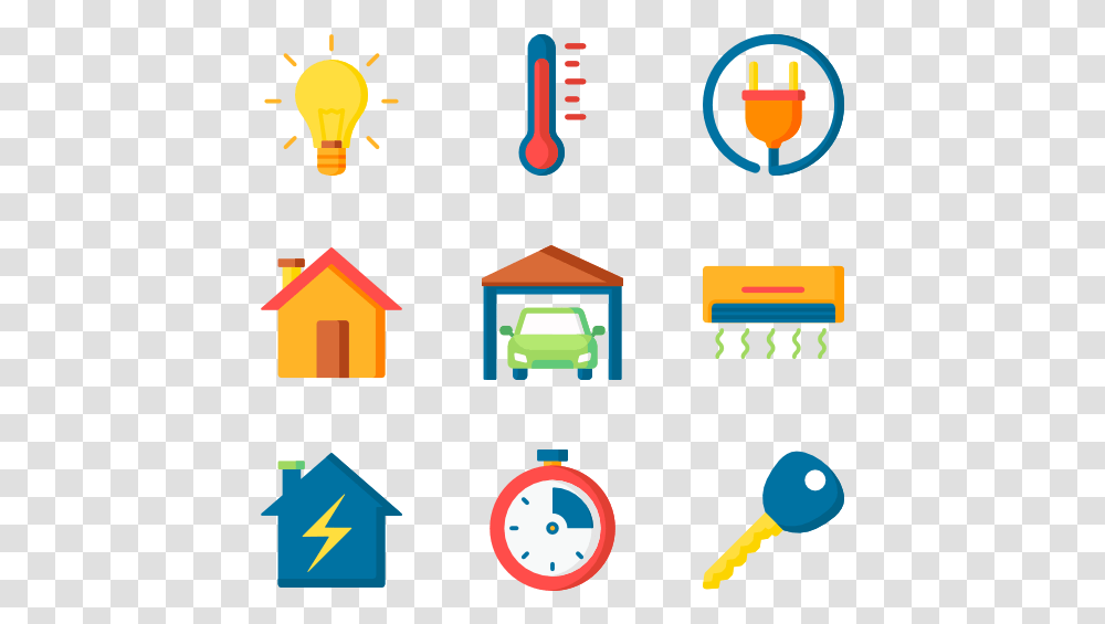 Home Automation Domotic Icons, Electronics, Key Transparent Png