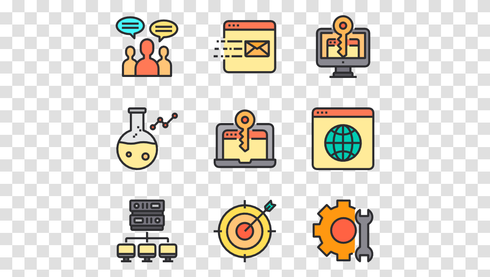 Home Automation Icons, Alphabet, Angry Birds, Pac Man Transparent Png