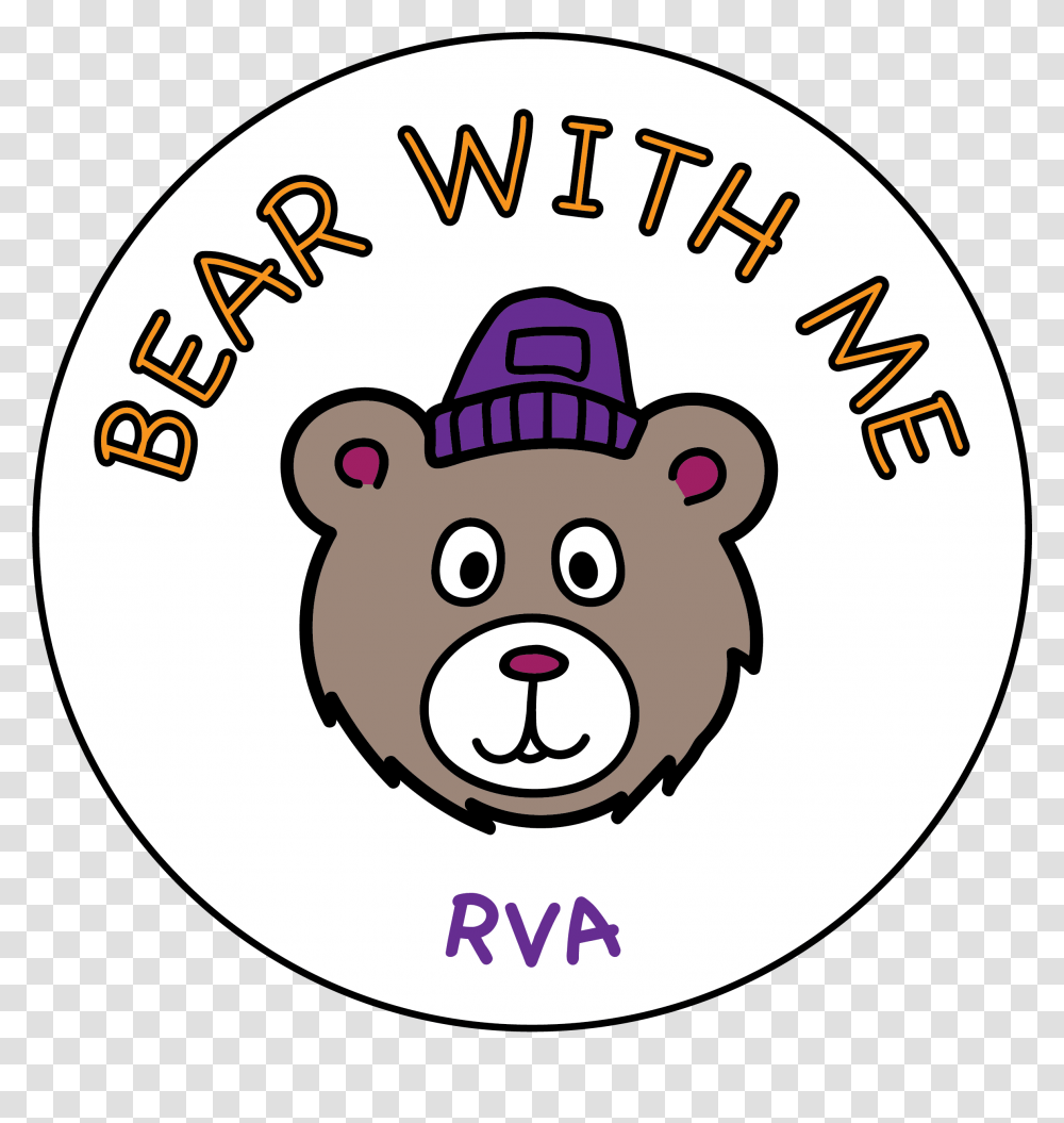 Home Bear With Me Rva, Label, Logo Transparent Png