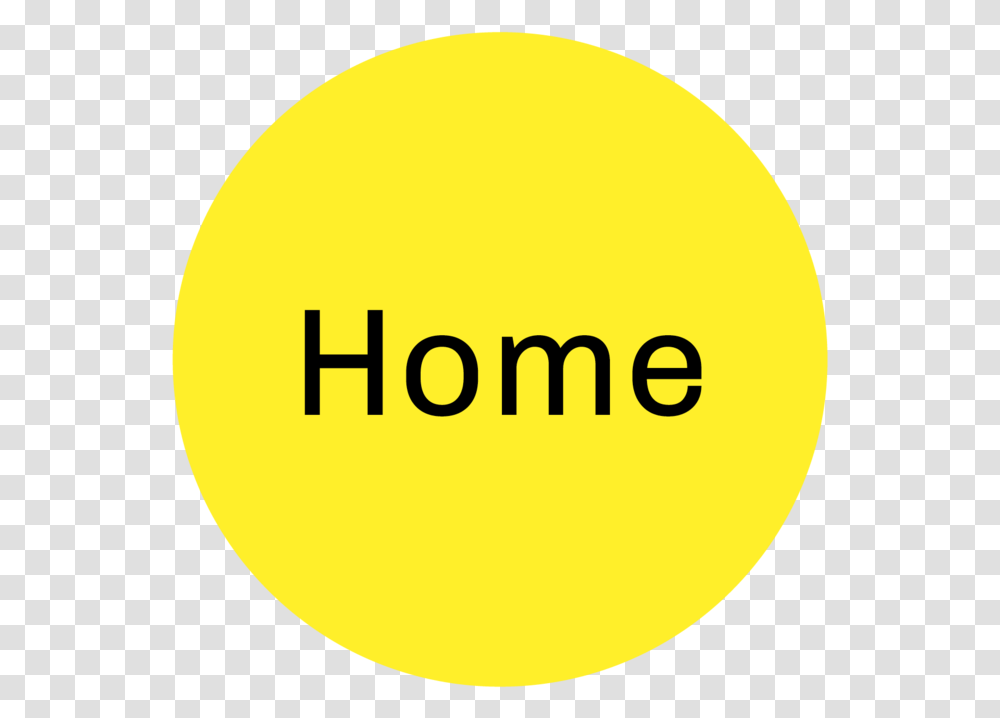 Home Buttonsround Home Circle, Tennis Ball, Label Transparent Png