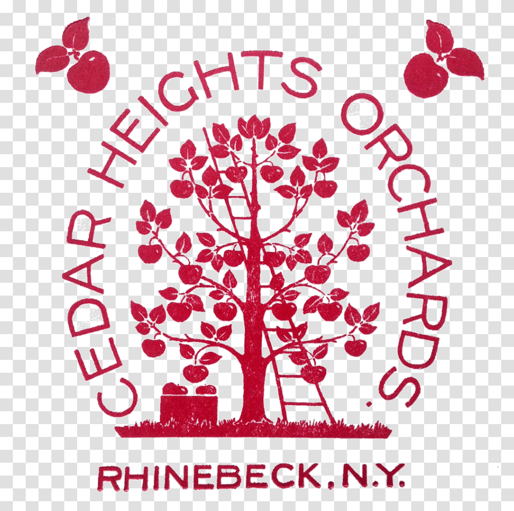 Home Cedar Heights Orchards Illustration, Text, Flyer, Advertisement, Brochure Transparent Png