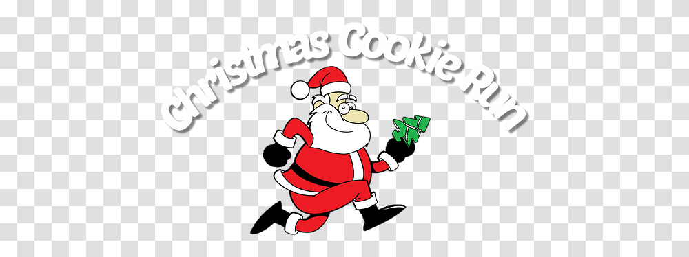 Home Christmas Cookie Run 5k Tampa 1 Mile Fun Santa Dash Cartoon, Person, Human, People, Sport Transparent Png