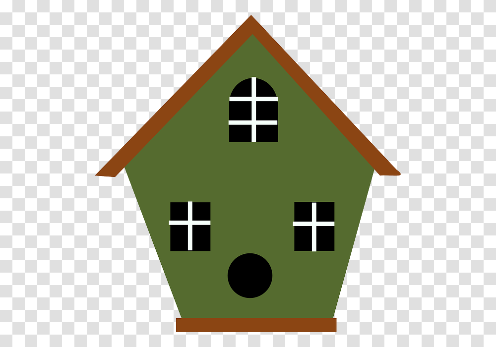 Home Clipart Green, Triangle, Neighborhood, Building, First Aid Transparent Png