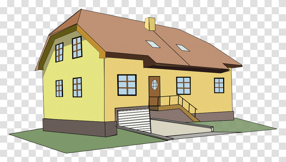 Home Clipart, Housing, Building, House, Cottage Transparent Png