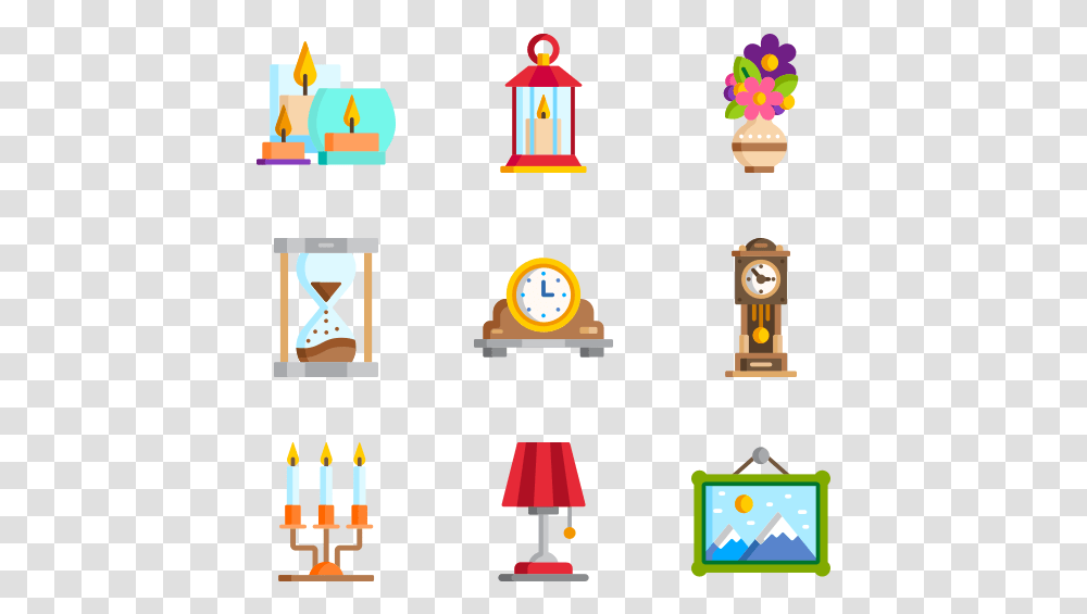 Home Decoration, Lamp, Hourglass, Wristwatch, Angry Birds Transparent Png