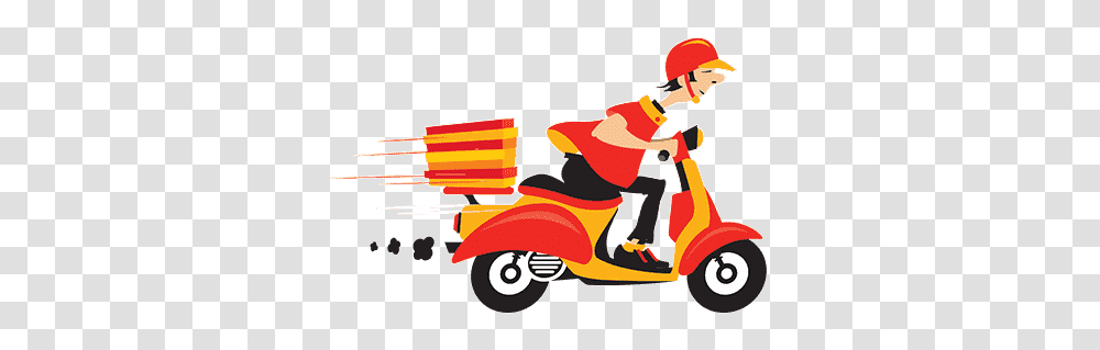Home Delivery Image, Vehicle, Transportation, Motor Scooter, Motorcycle Transparent Png