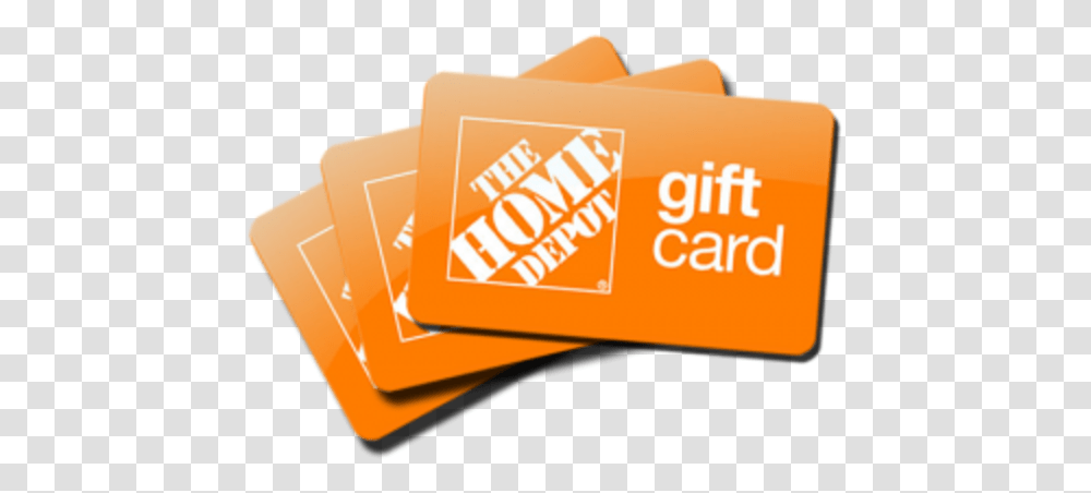 Home Depot Gift Card, Box, Paper, Credit Card Transparent Png